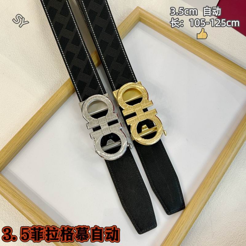 Ferragamo belt 35mmX105-125cm 8L277